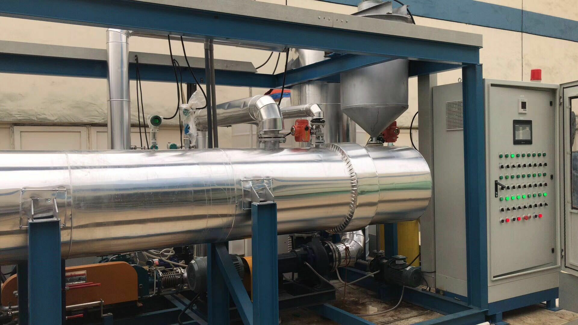 一體化MVR蒸發器運行現場 一體化MVR蒸發器運行現場